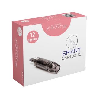 Cartucho Smart Derma Pen Preto - Kit com 10 unidades - 12 agulhas