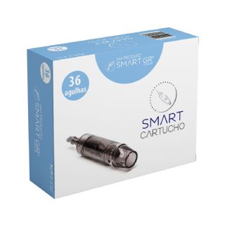 Cartucho Smart Derma Pen Preto - Kit com 10 unidades - 36 agulhas